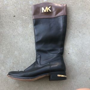 Michael kors two toned boots